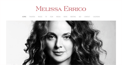 Desktop Screenshot of melissaerrico.com